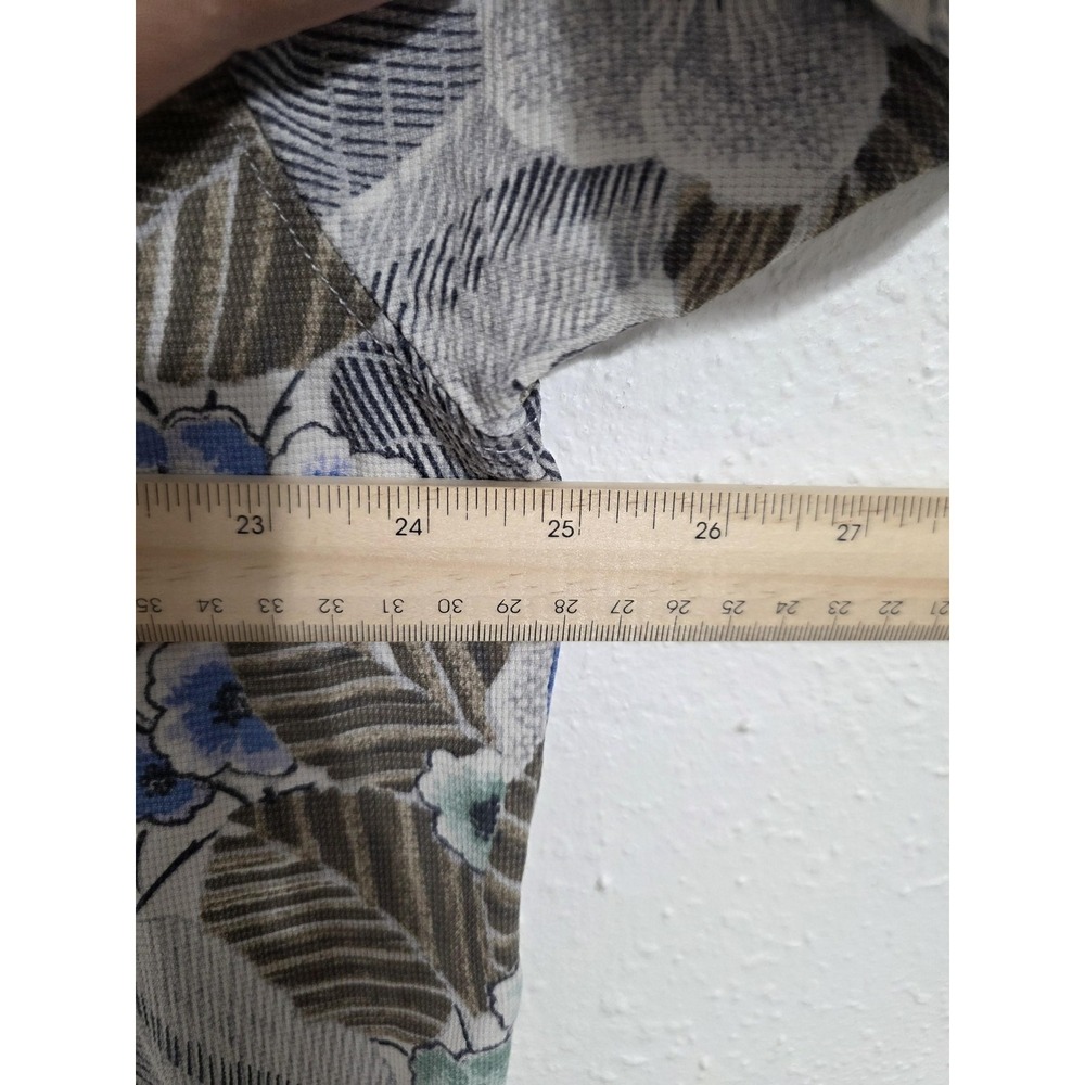 Tommy Bahama Shirt Mens XL Multicolor Floral Hawaiian Short Sleeve Silk - Picture 5 of 6